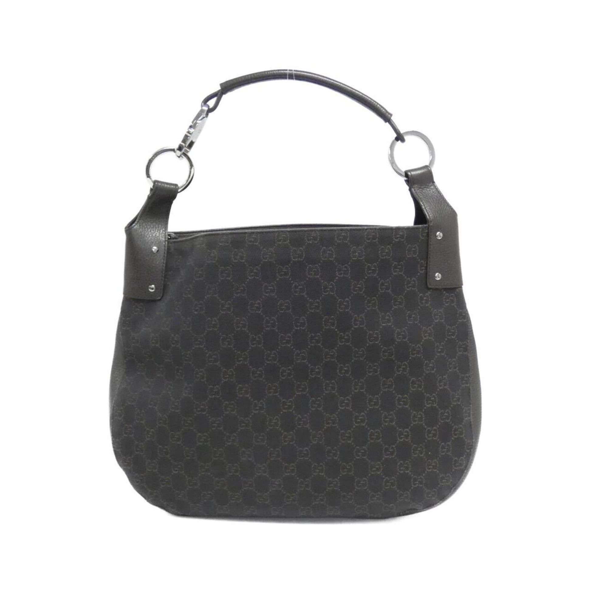 Gucci Brown Denim Handbag ()