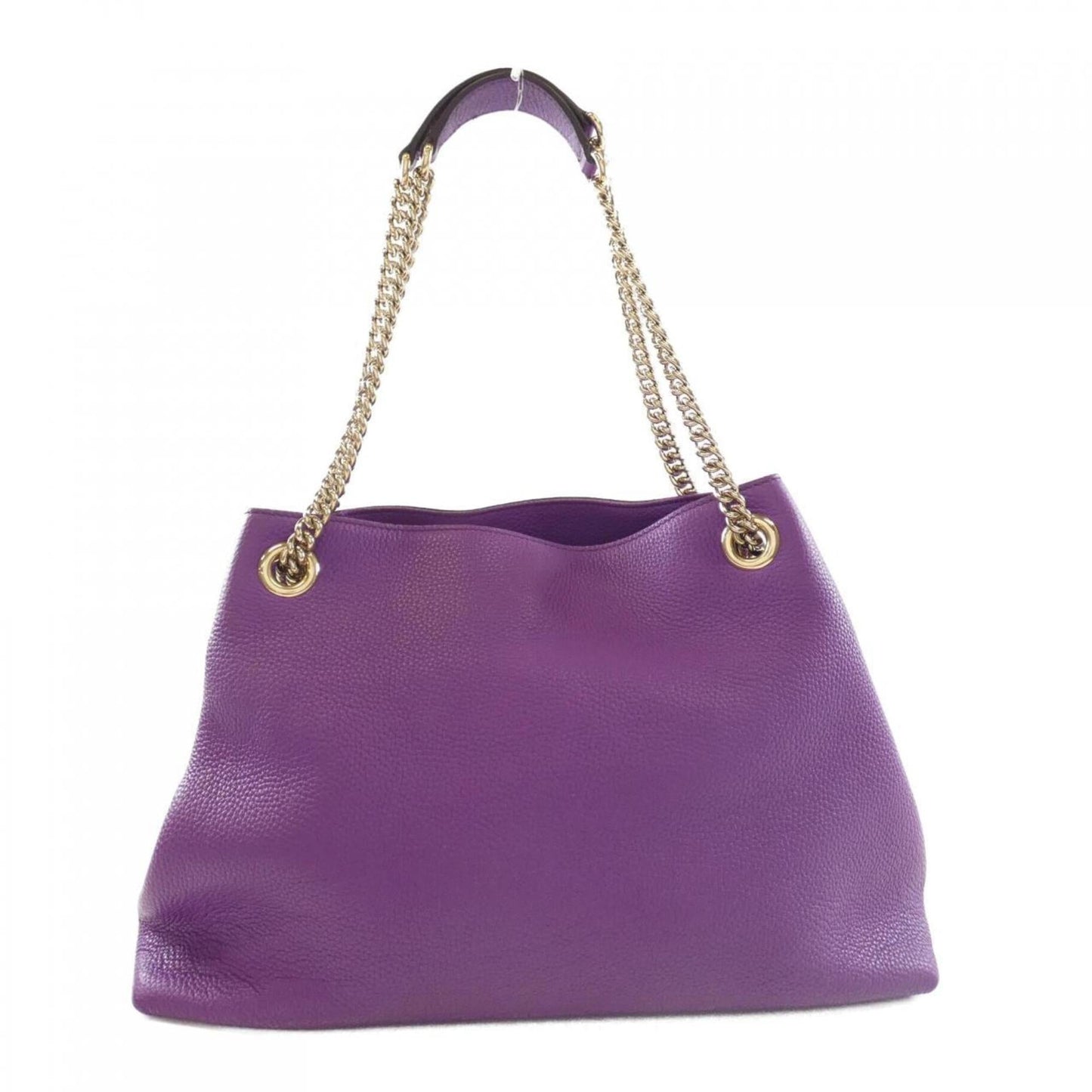 Gucci Purple Leather Shoulder Bag