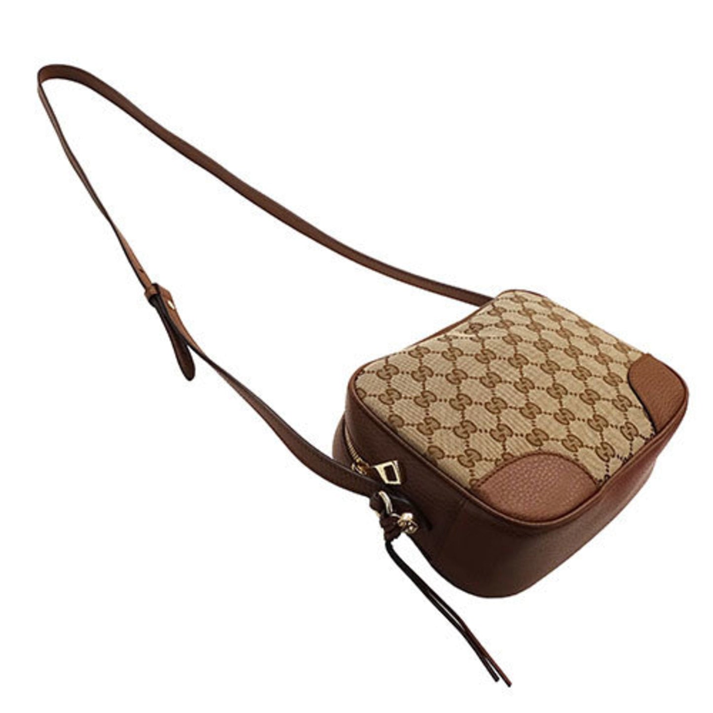 Gucci Brown Gg Canvas Shoulder Bag