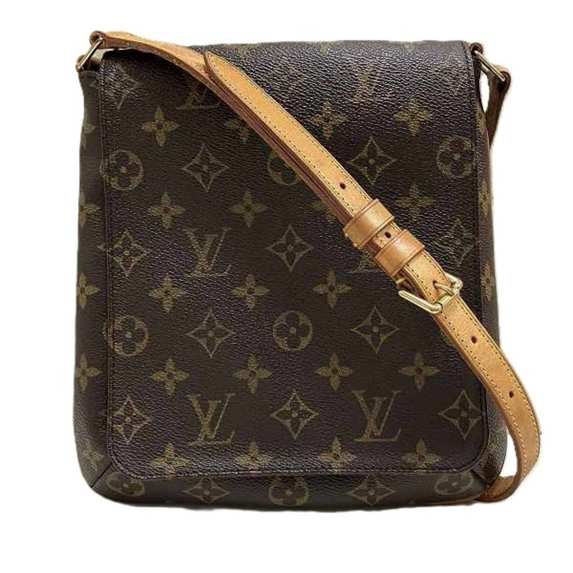 Louis Vuitton Brown Shoulder Bag ()
