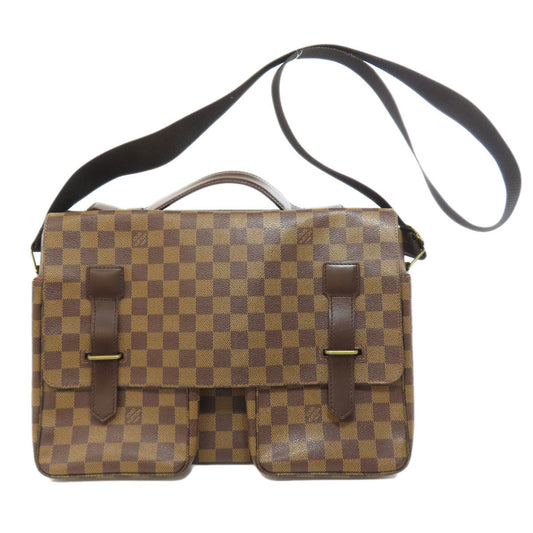 Louis Vuitton Damier Canvas Ebene Damier Canvas Shoulder Bag ()