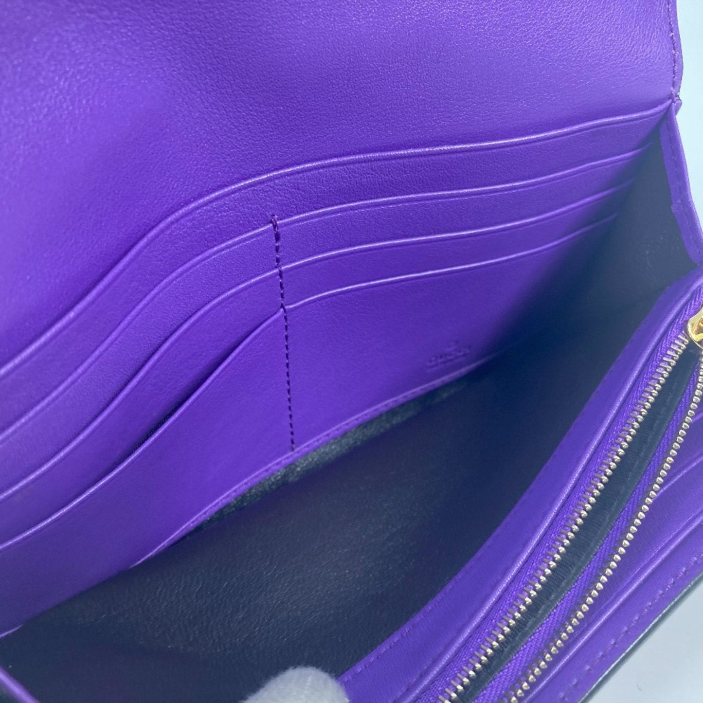 Gucci Purple Other Long Wallet (Bi-Fold)