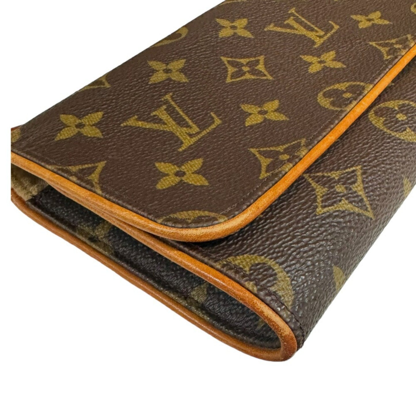 Louis Vuitton Brown Monogram Pochette Shoulder Bag
