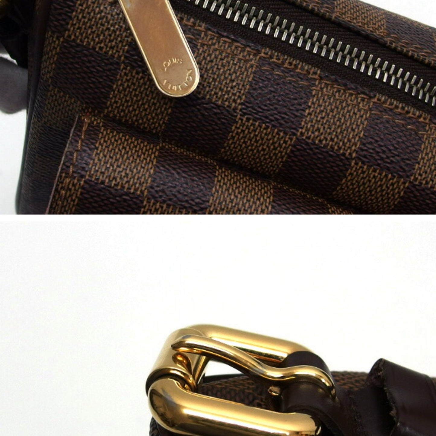 Louis Vuitton Damier Gold Pochette Shoulder Bag