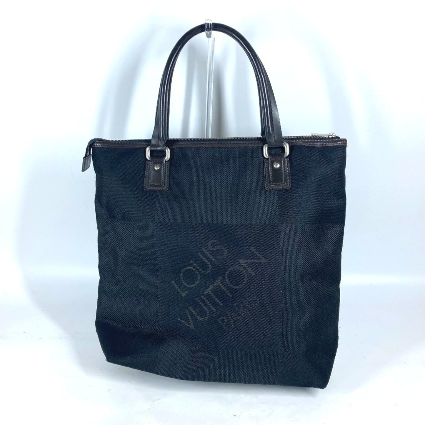 Louis Vuitton Black Damier Geant Shoulder Bag Tote Bag