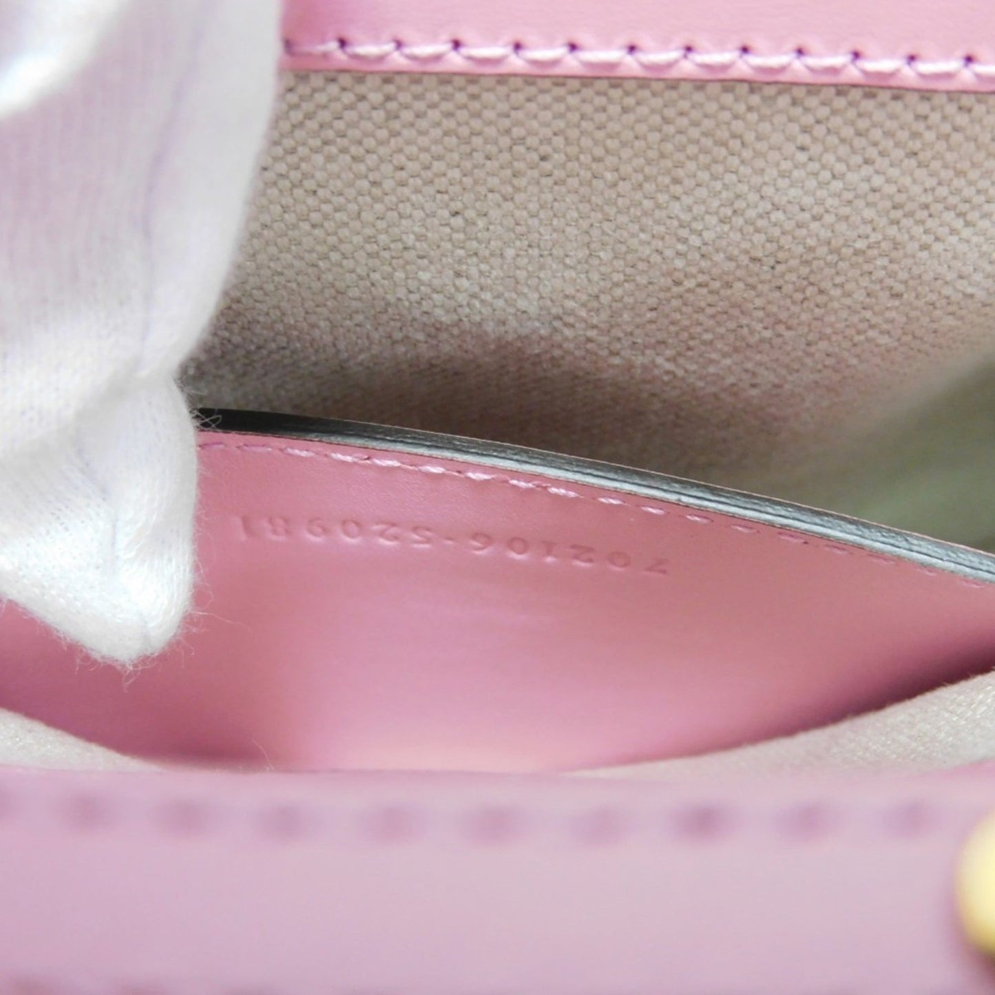 Gucci Pink Leather Handbag Shoulder Bag