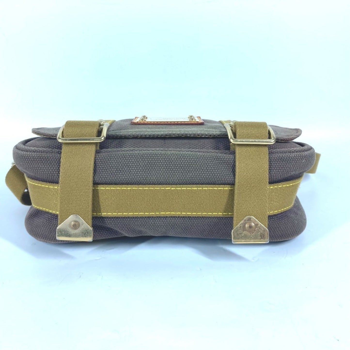 Louis Vuitton Brown Canvas Shoulder Bag
