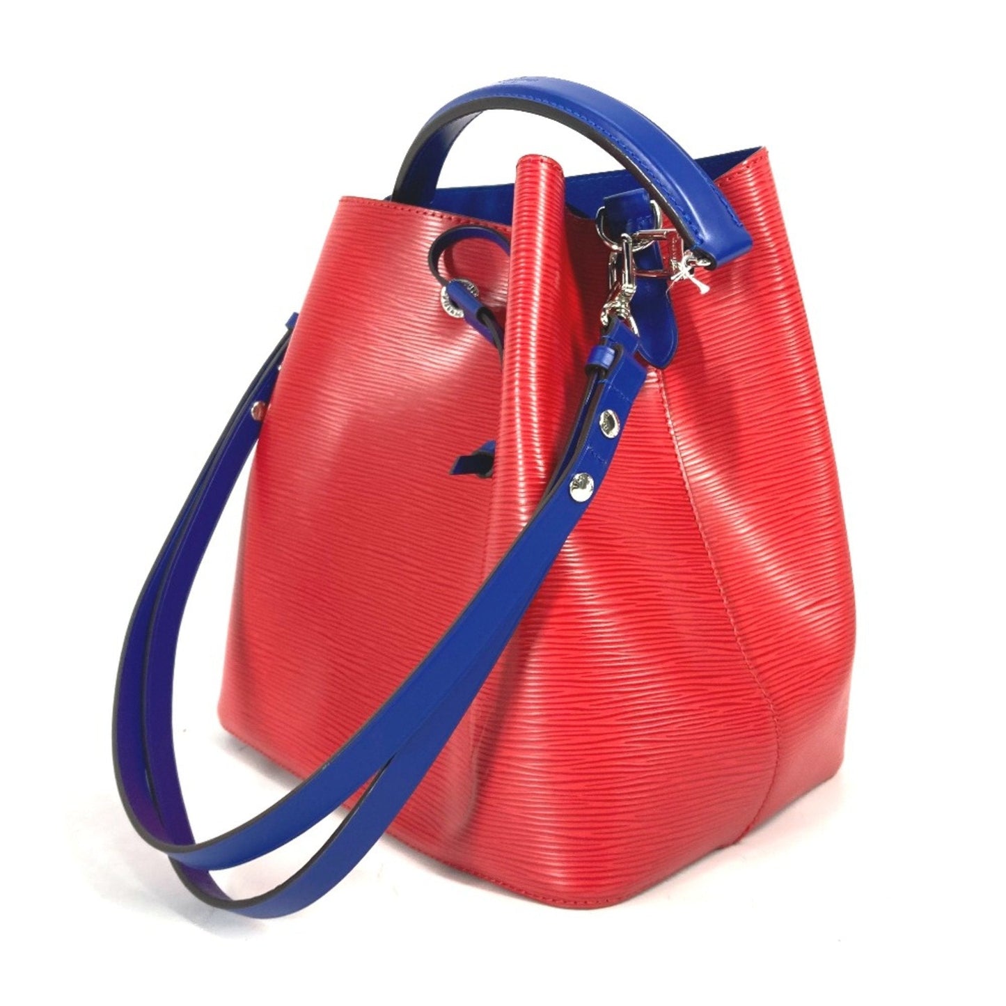 Louis Vuitton Red Leather Shoulder Bag