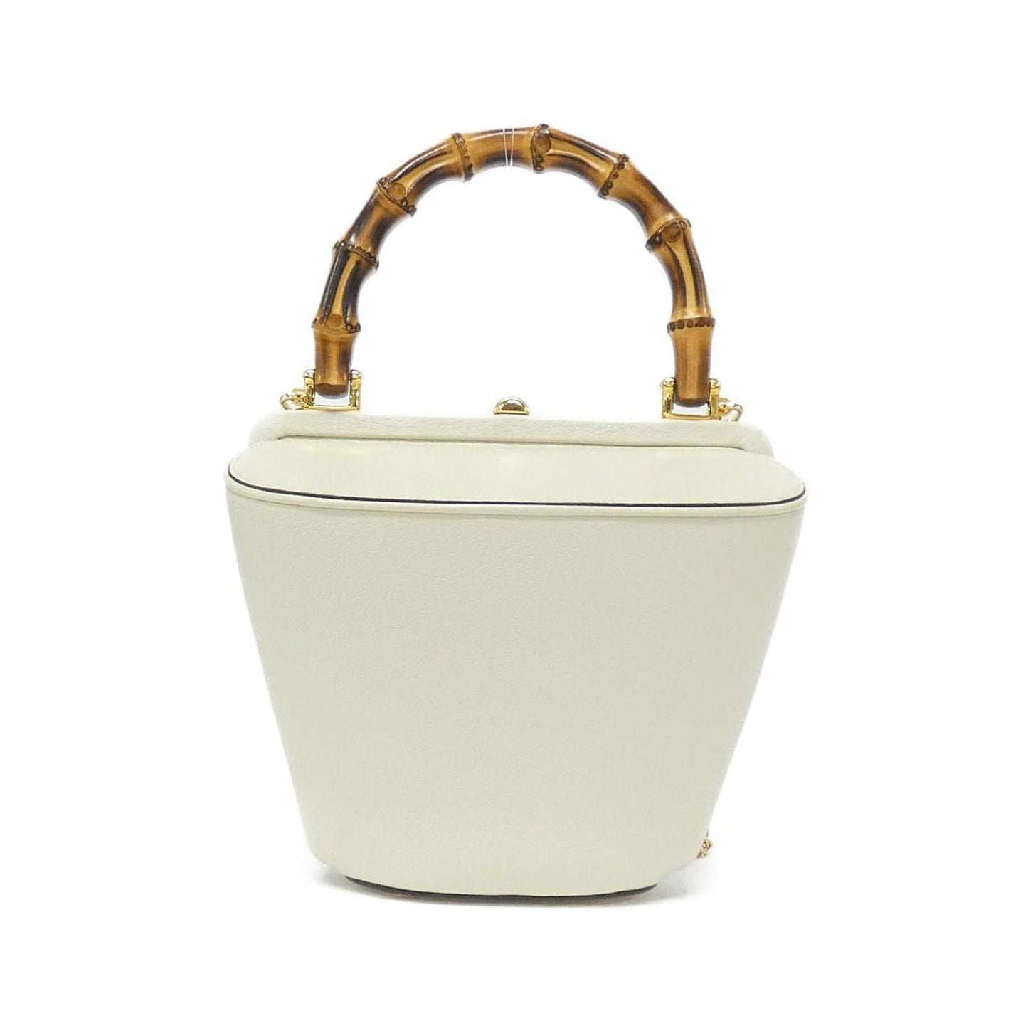 Gucci White Leather Handbag