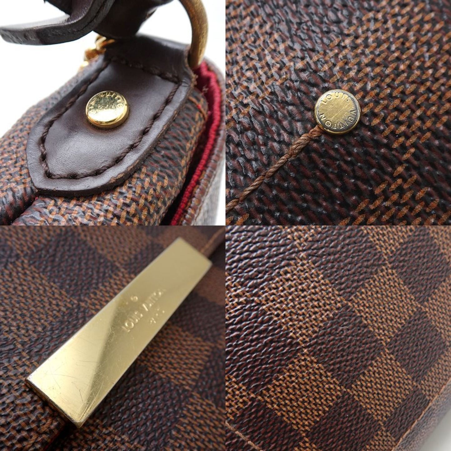 Louis Vuitton Damier Ebene Canvas Shoulder Bag