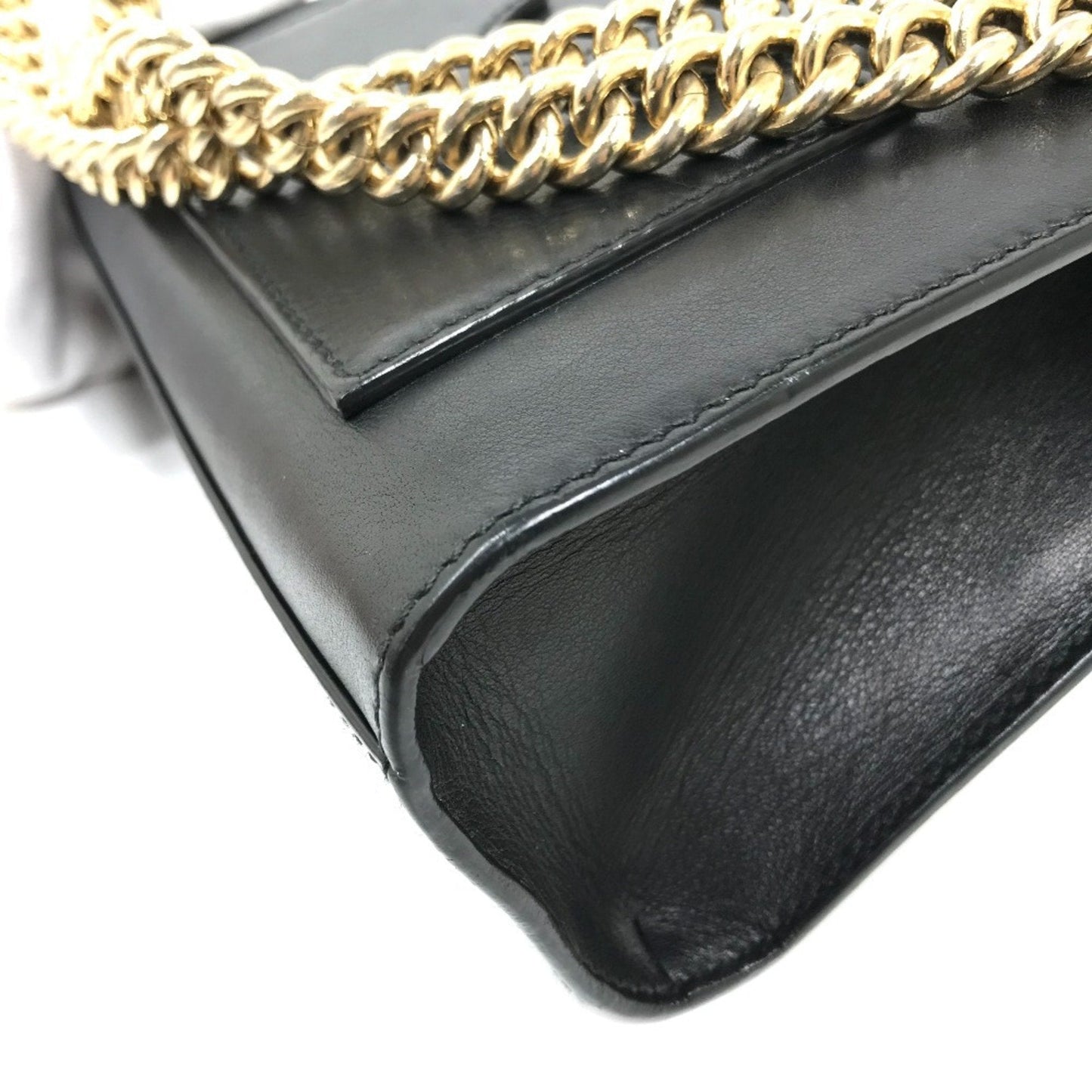 Gucci Black Leather Shoulder Bag