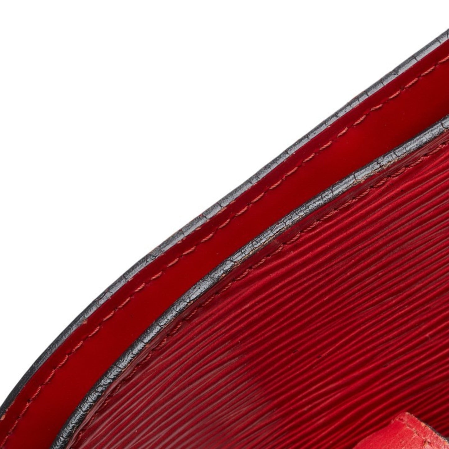 Louis Vuitton Castilian Red Epi Leather Shoulder Bag Tote Bag