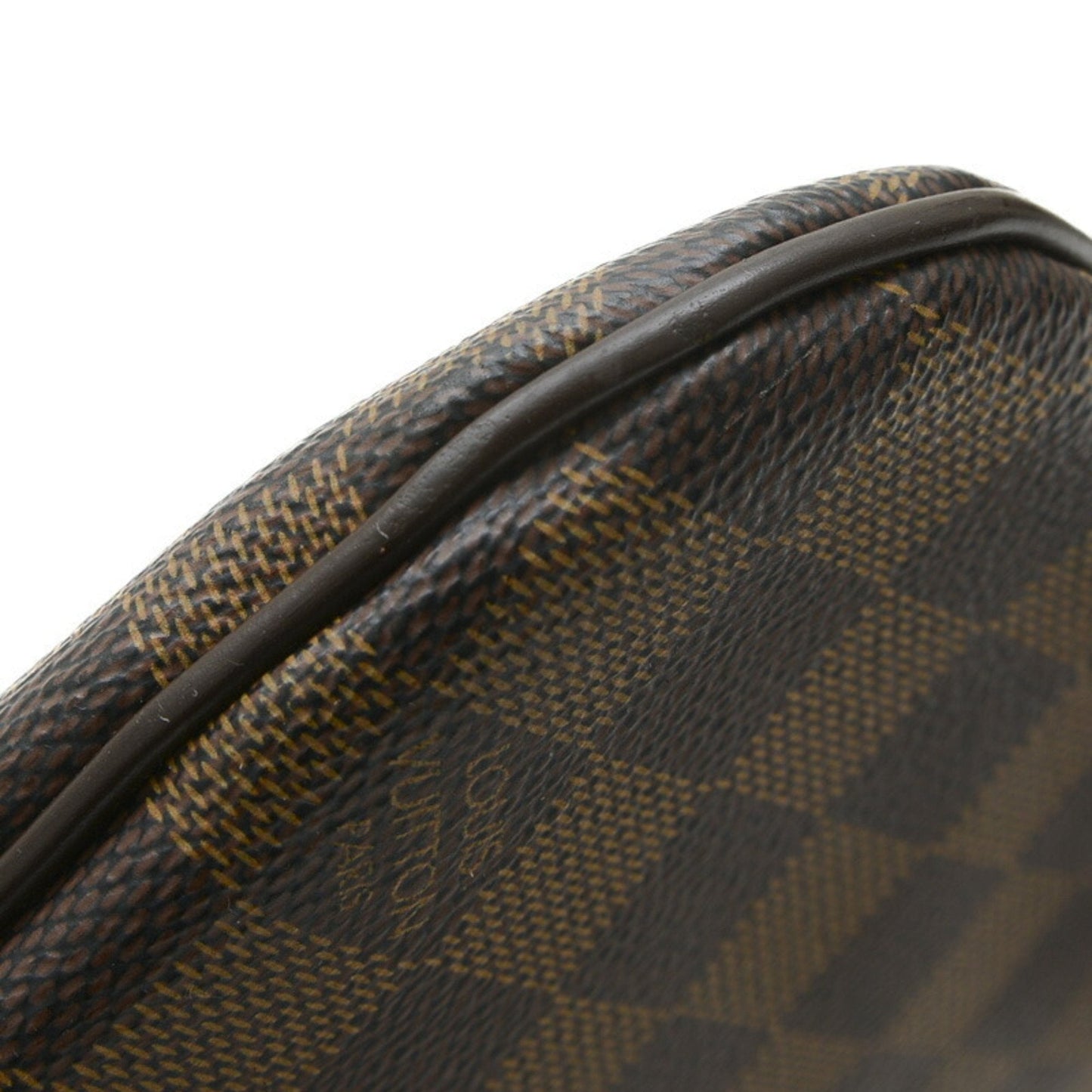Louis Vuitton Damier Canvas Ebene Damier Canvas Pochette Shoulder Bag