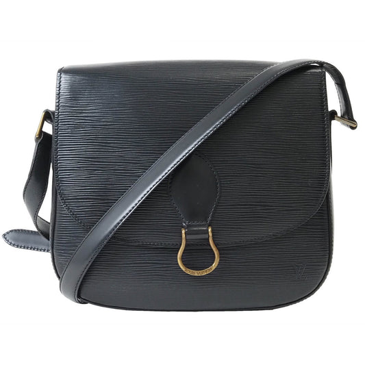 Louis Vuitton Black Epi Leather Pochette Shoulder Bag ()