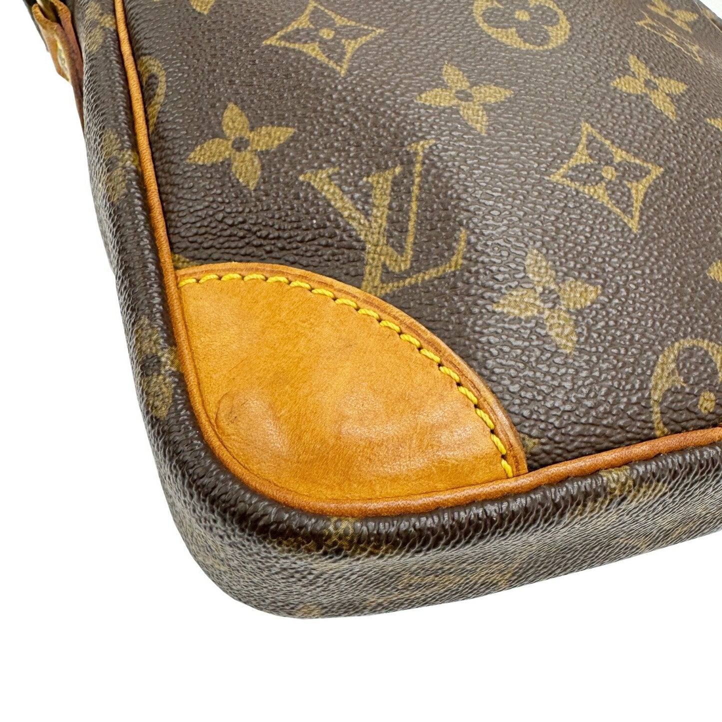 Louis Vuitton Brown Monogram Leather Pvc Shoulder Bag