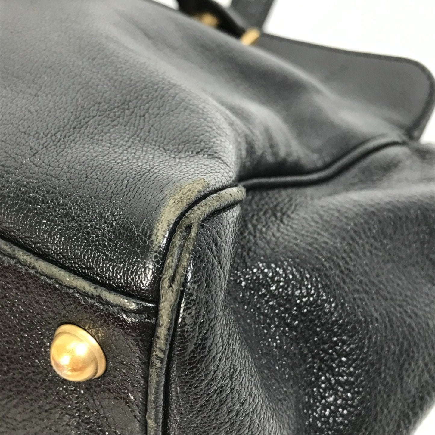 Gucci Black Leather Handbag