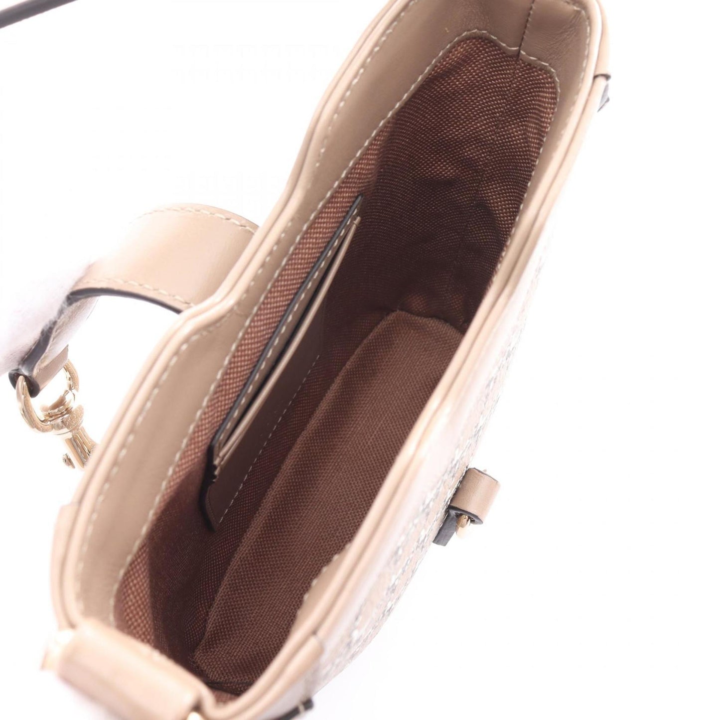 Gucci Beige Leather Shoulder Bag