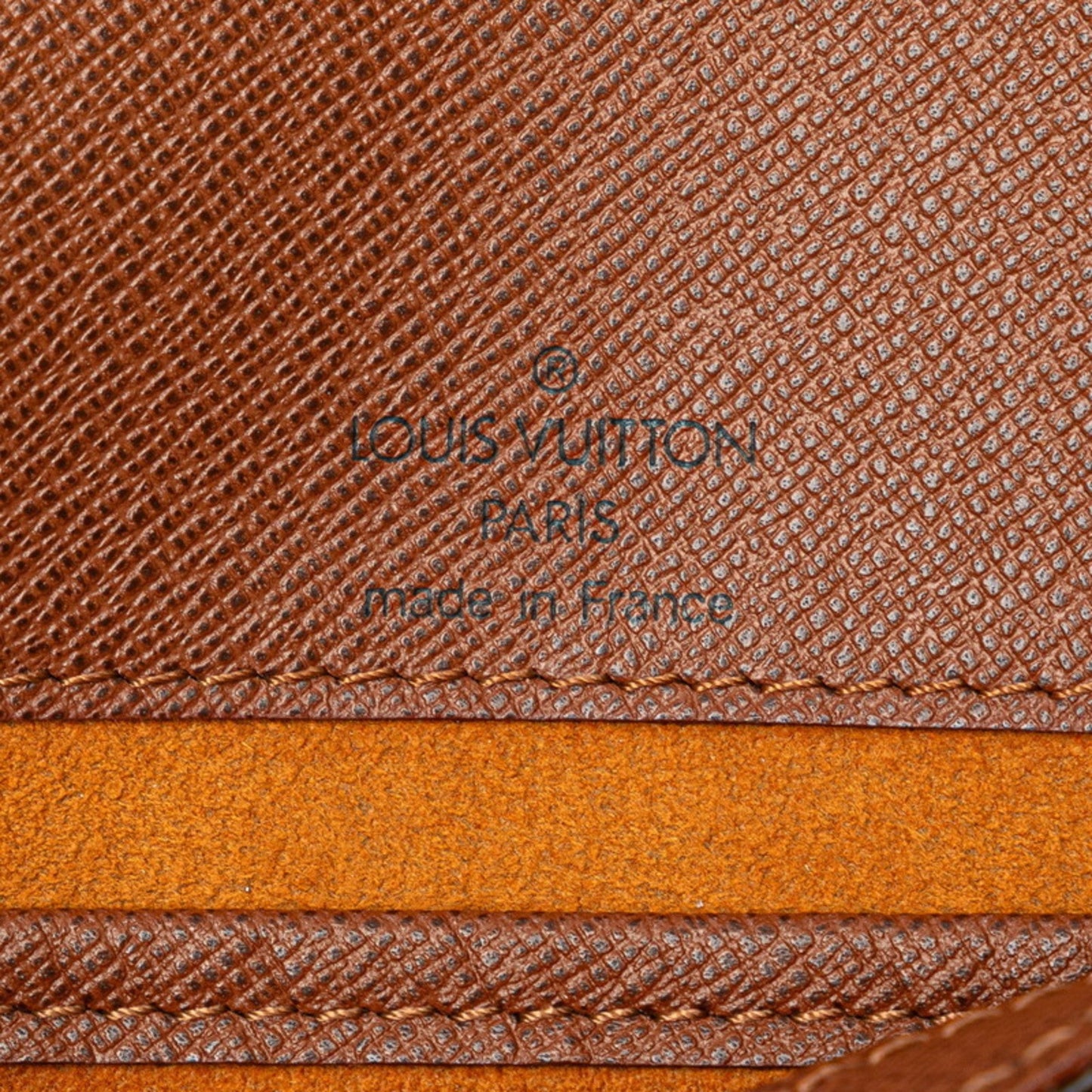 Louis Vuitton Brown Pvc Leather Handbag Shoulder Bag