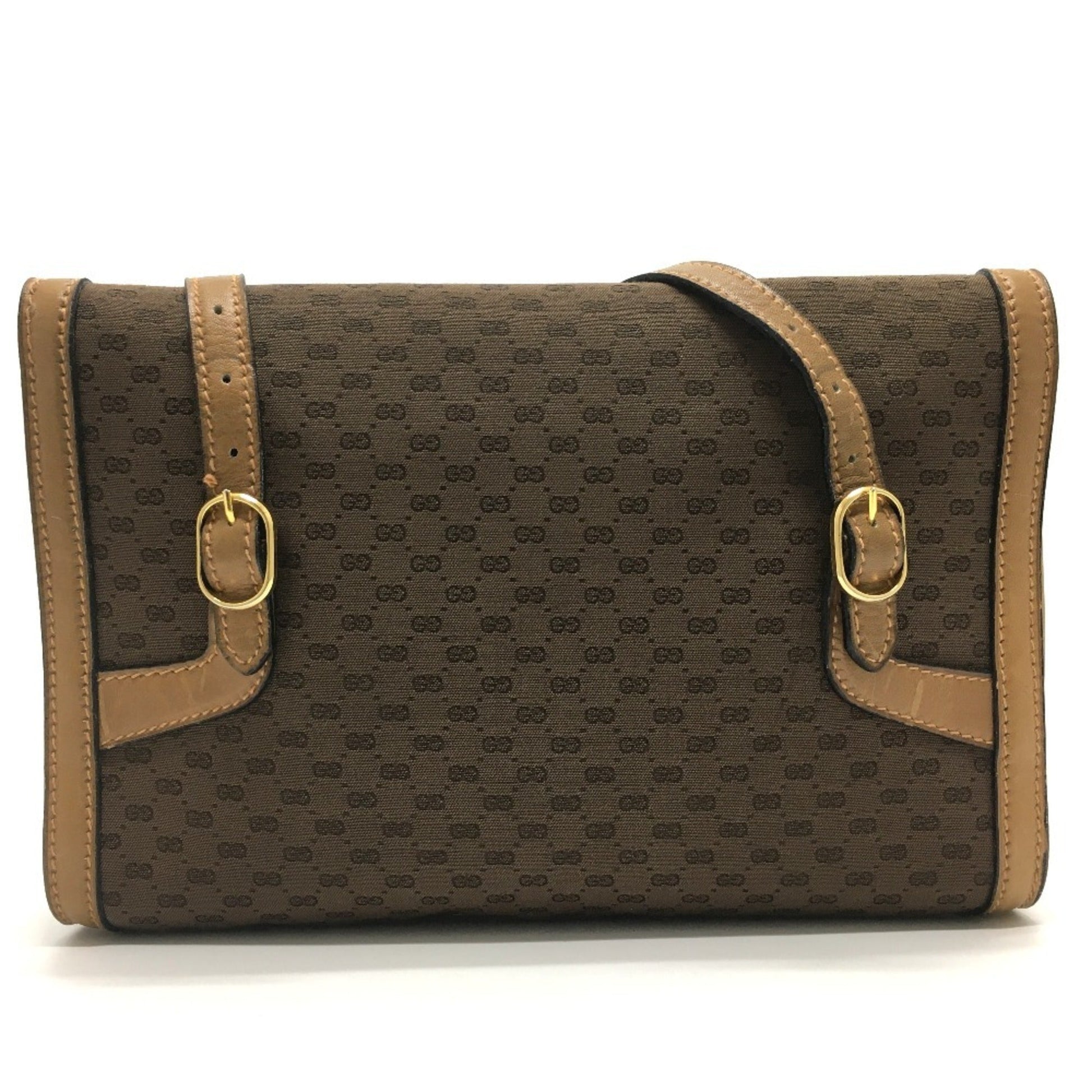 Gucci Gg Canvas Brown Gg Canvas Shoulder Bag Tote Bag ()