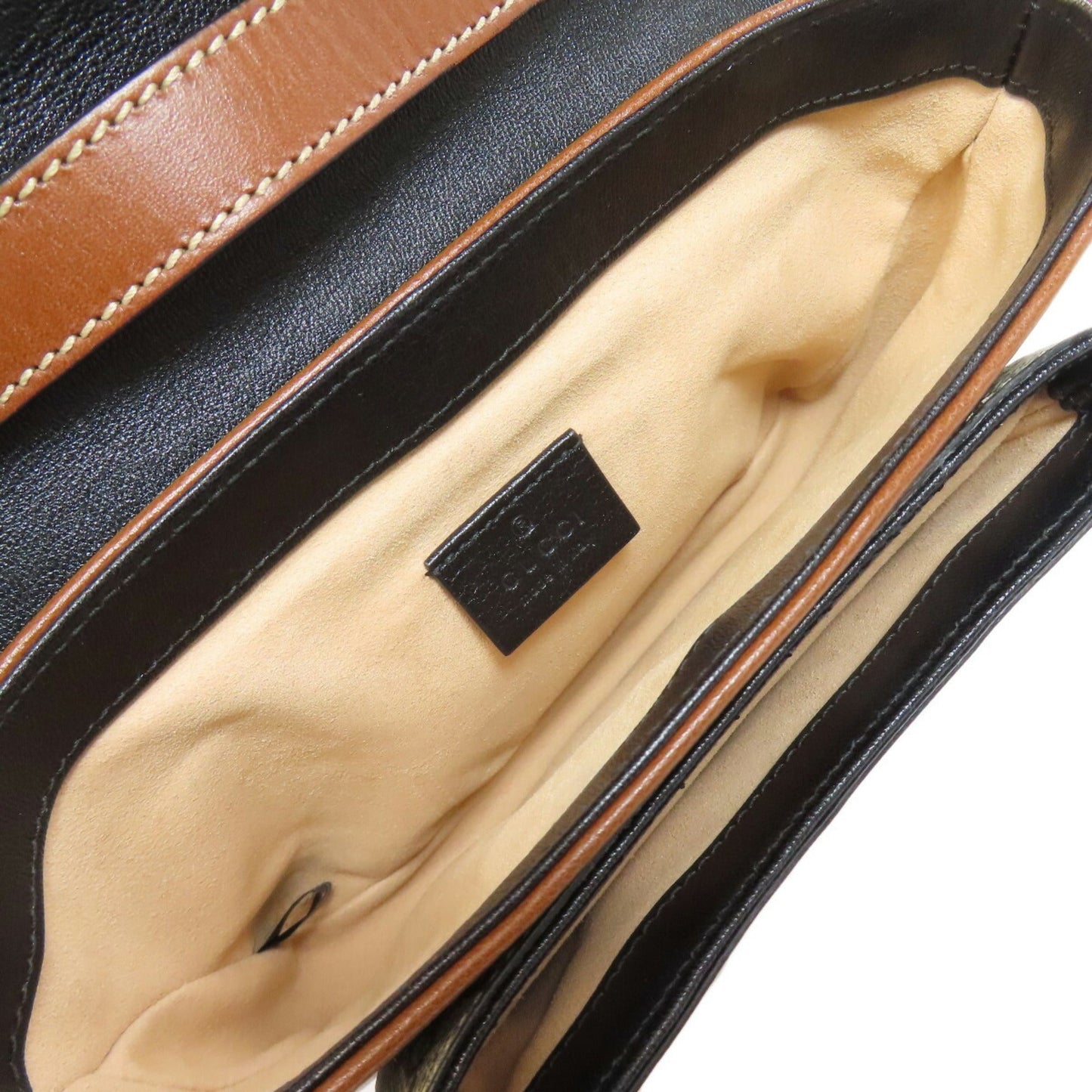 Gucci Brown Pvc Shoulder Bag