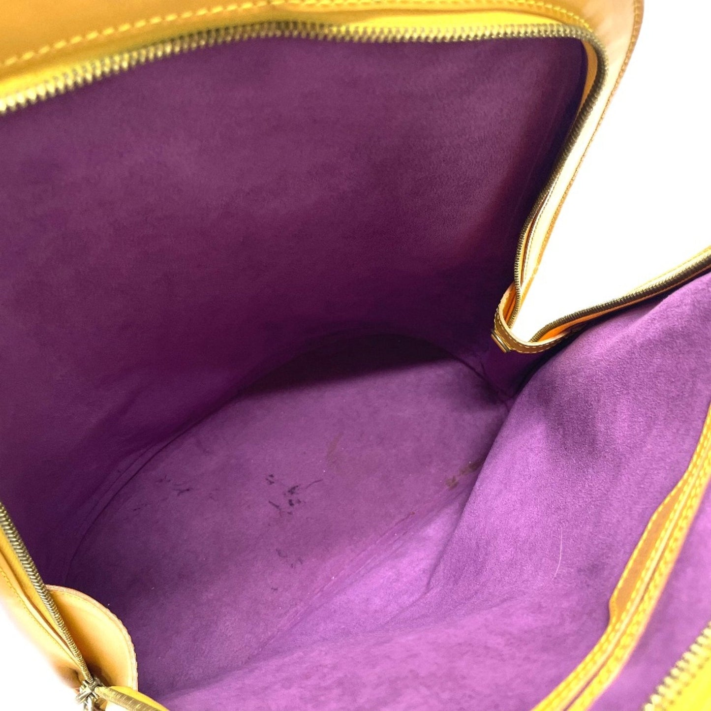 Louis Vuitton Yellow Leather Backpack