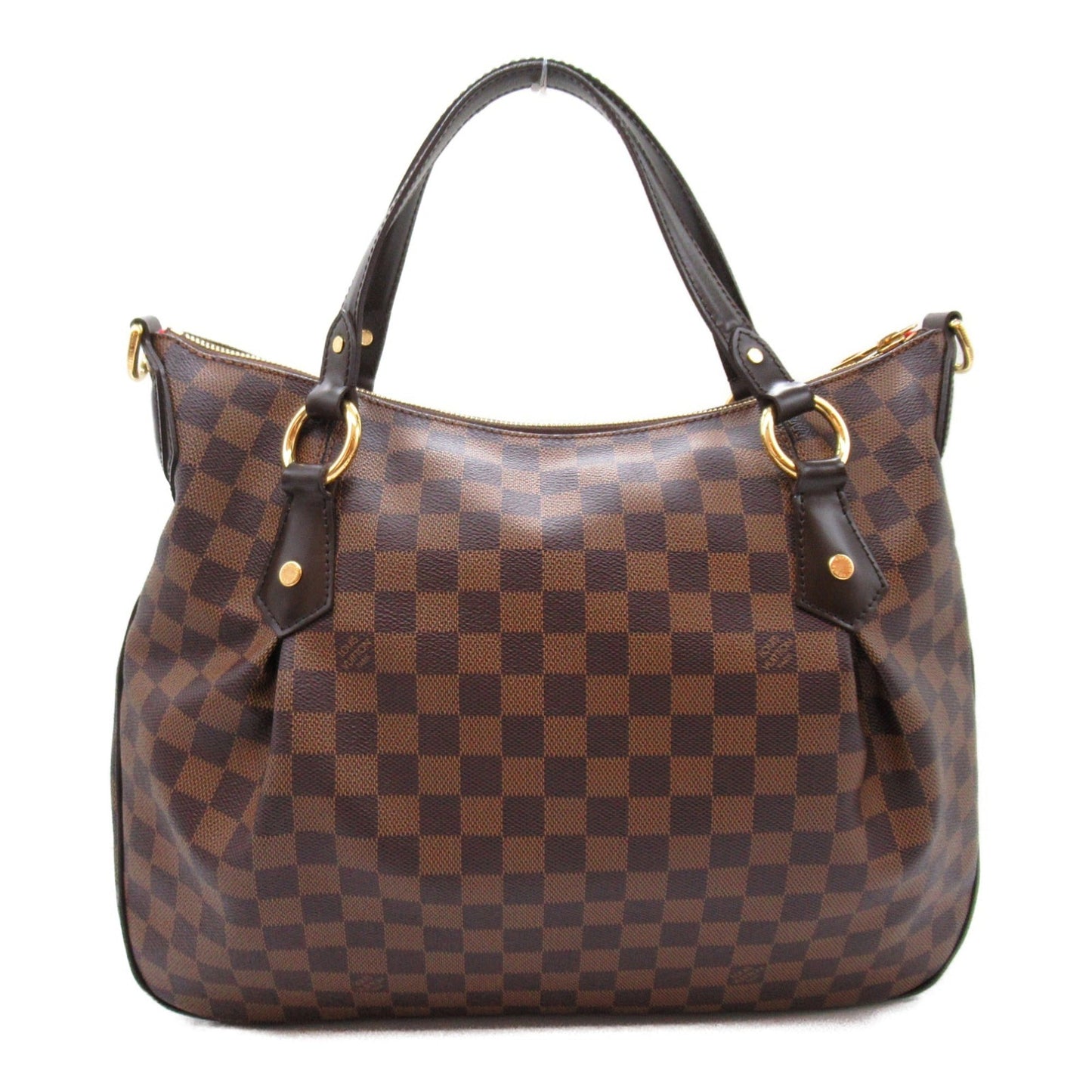 Louis Vuitton Damier Brown Damier Canvas Coated Canvas Pvc Handbag Shoulder Bag