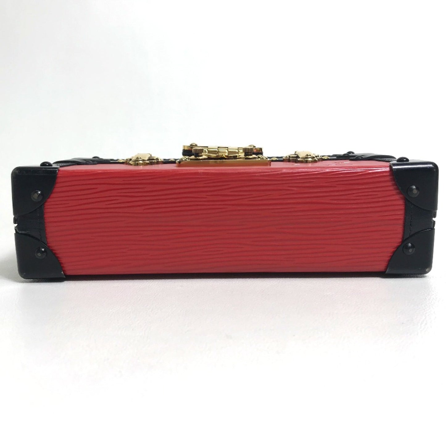 Louis Vuitton Red Leather Shoulder Bag