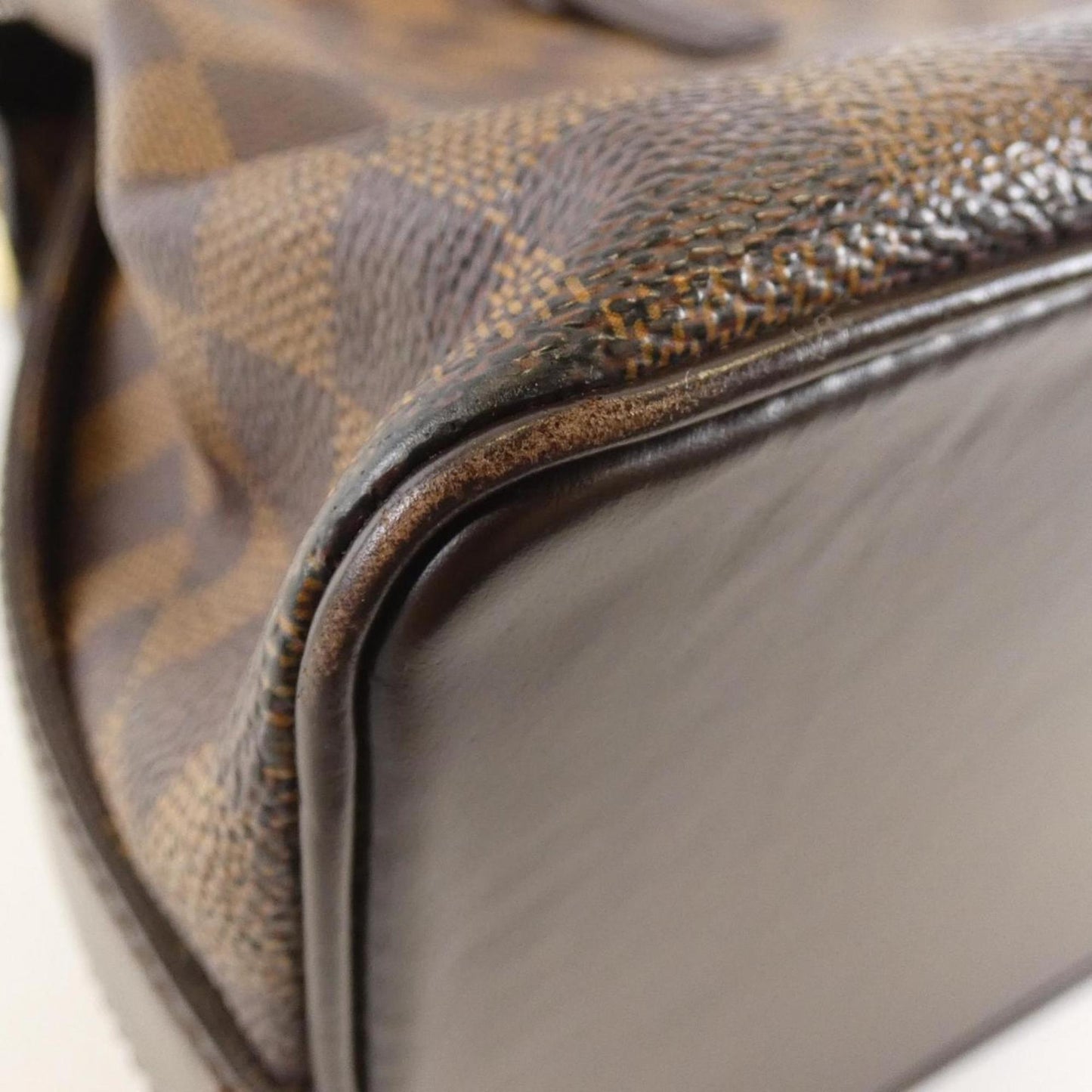 Louis Vuitton Brown Ebene Coated Canvas Shoulder Bag