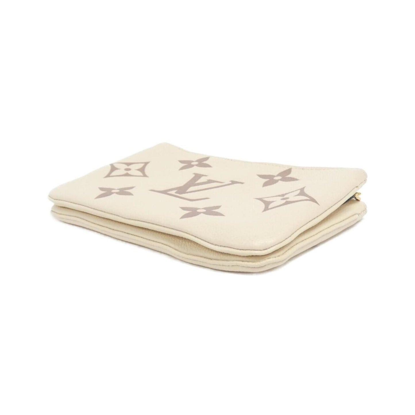 Louis Vuitton Cream Leather Pochette Shoulder Bag