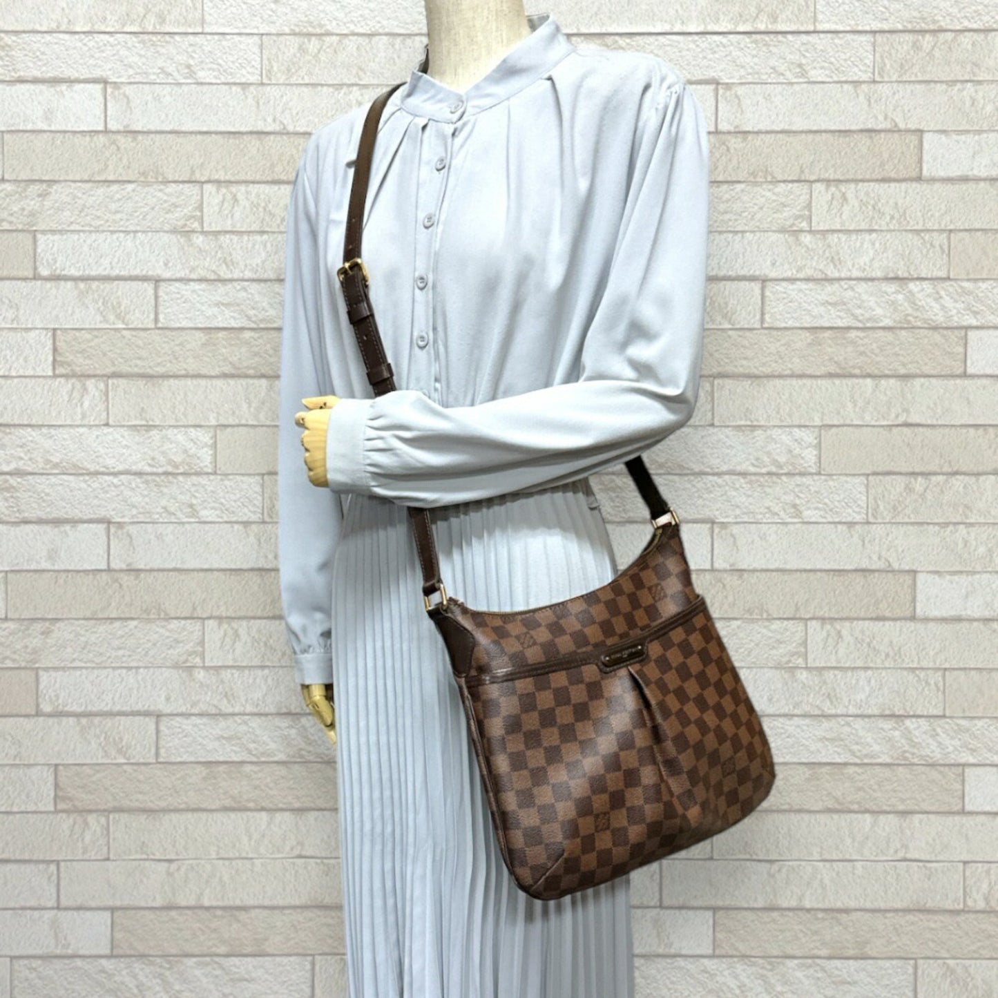 Louis Vuitton Brown Damier Canvas Shoulder Bag