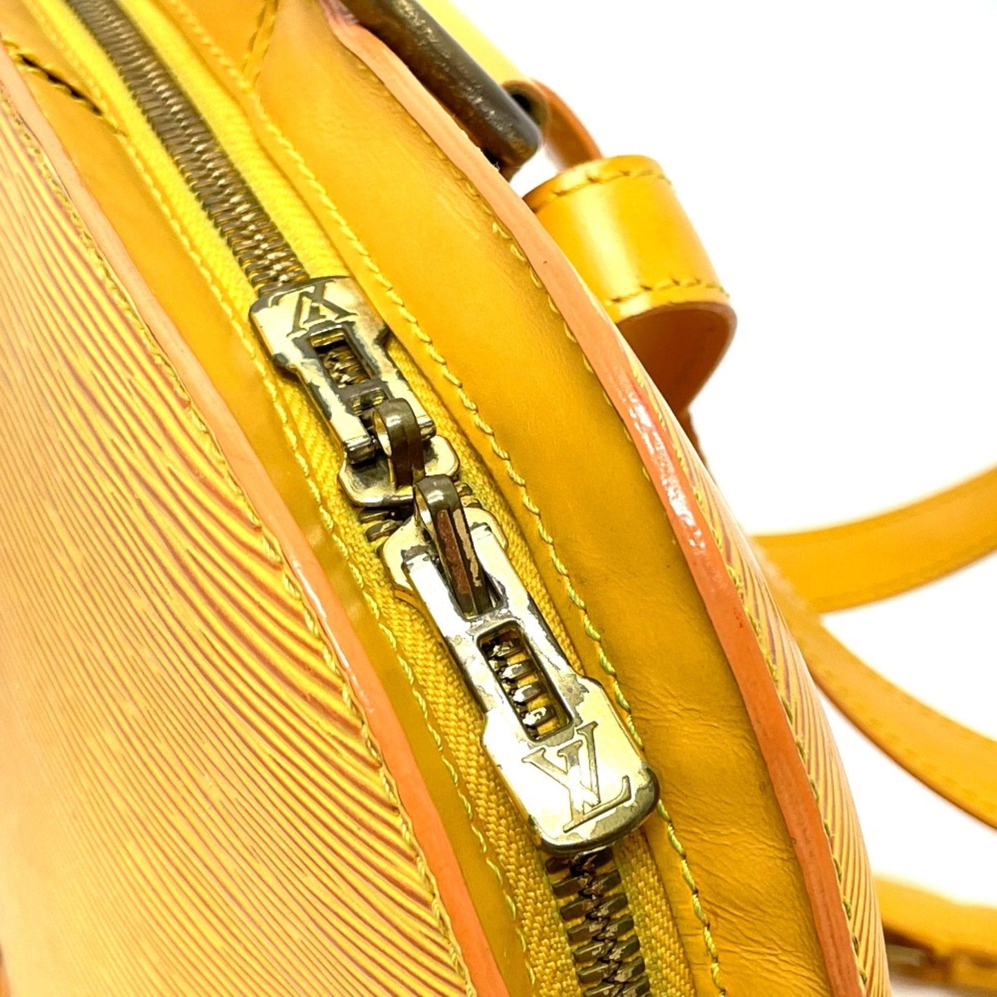 Louis Vuitton Yellow Leather Backpack