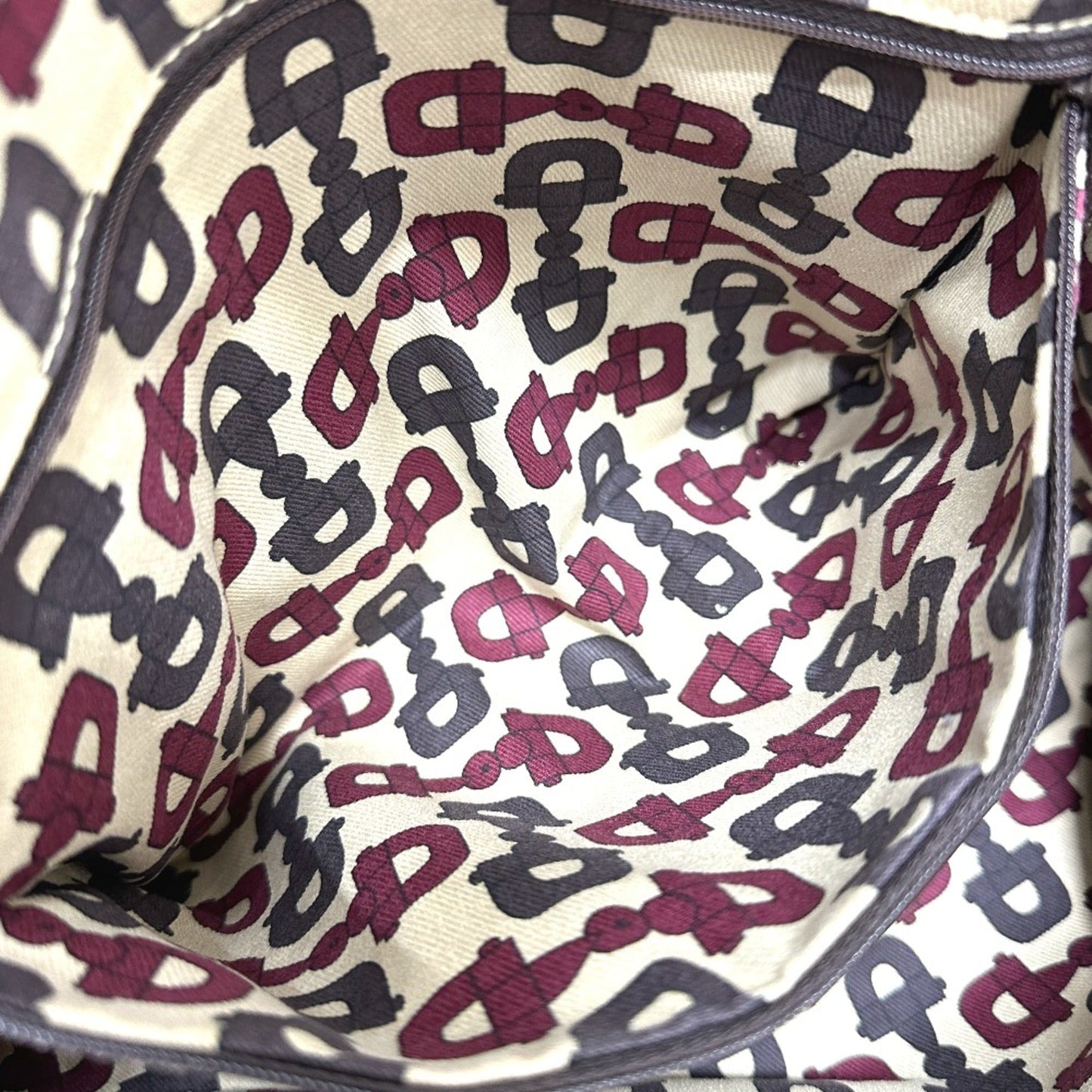 Gucci Brown Leather Tote Bag