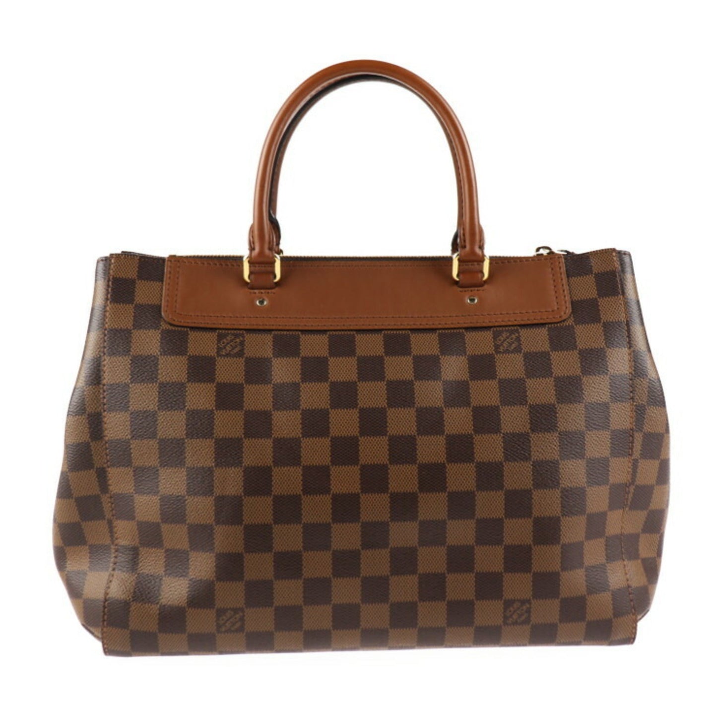 Louis Vuitton Brown Damier Canvas Handbag Shopping Bag Shoulder Bag Tote Bag