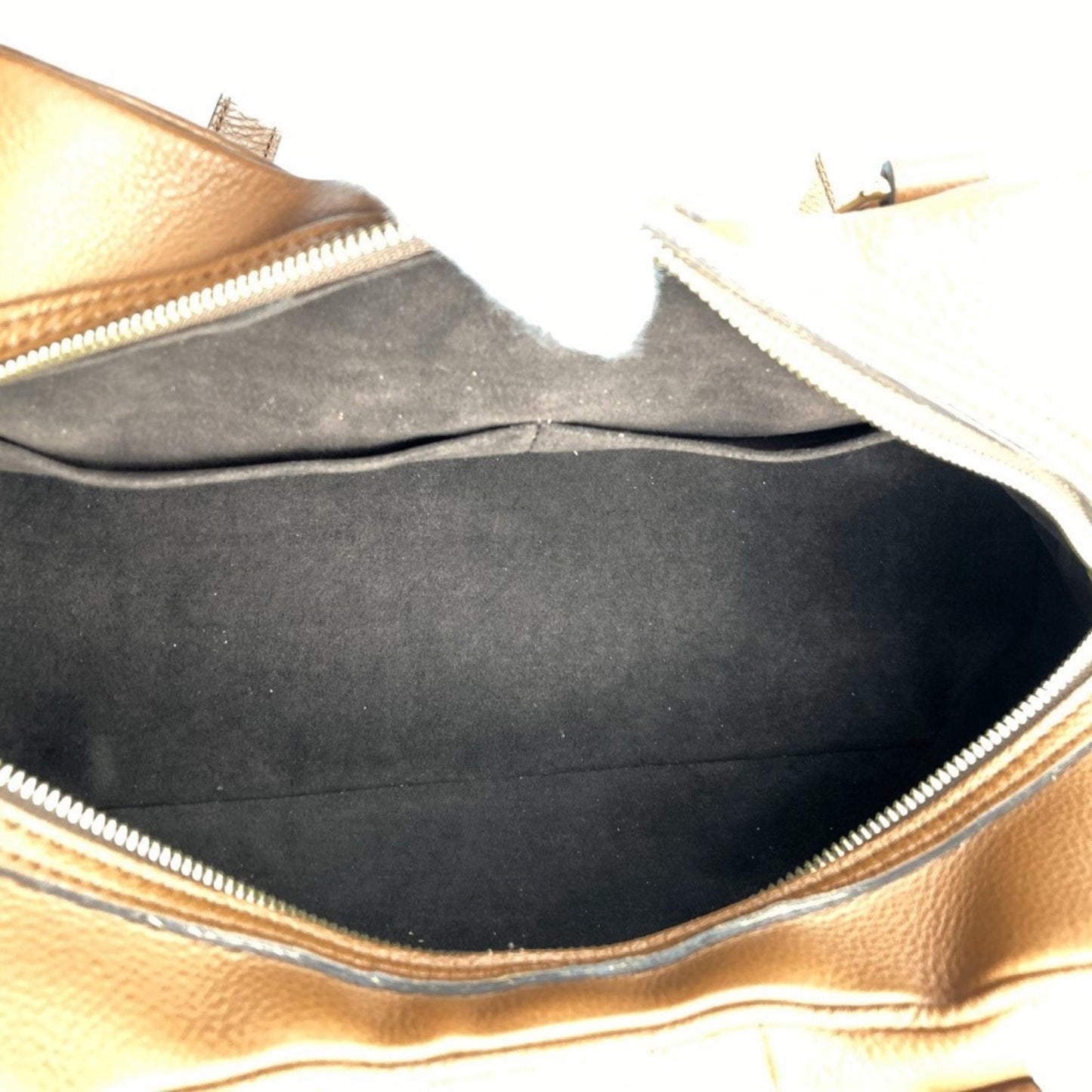 Louis Vuitton Brown Leather Shoulder Bag