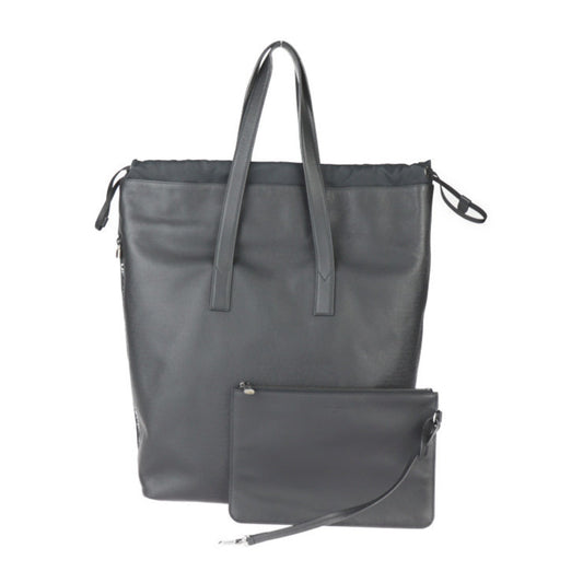 Louis Vuitton Black Taiga Leather Handbag Pouch Shoulder Bag Tote Bag ()