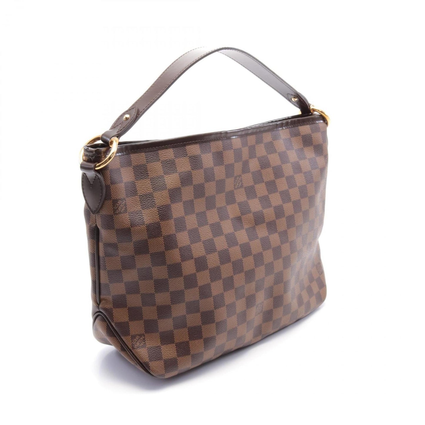 Louis Vuitton Brown Coated Canvas Pvc Leather Shoulder Bag