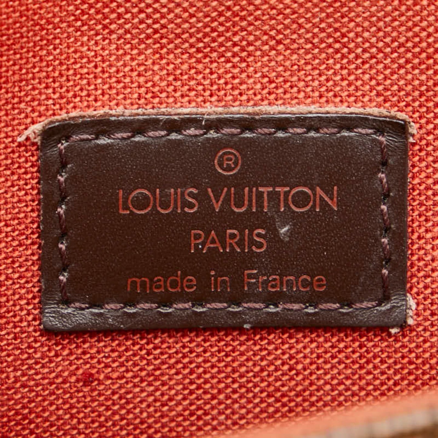 Louis Vuitton Brown Pvc Leather Shoulder Bag
