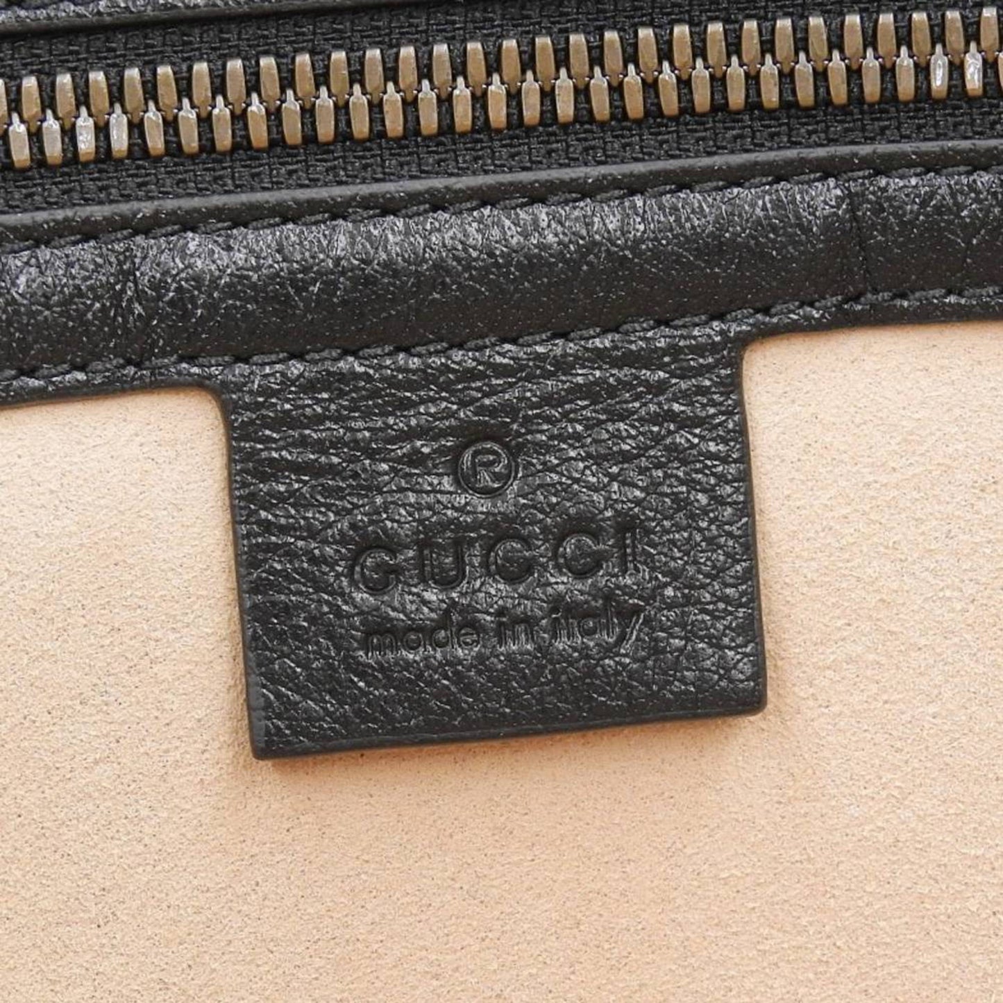 Gucci Gg Marmont Black Leather Tote Bag
