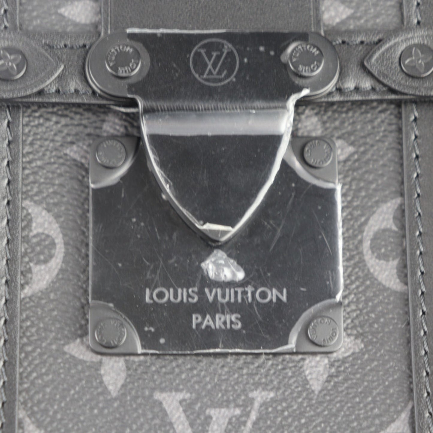 Louis Vuitton Black Monogram Eclipse Pvc Leather Shoulder Bag