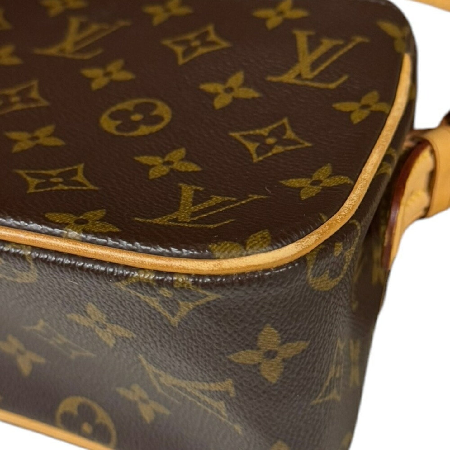 Louis Vuitton Brown Monogram Canvas Shoulder Bag
