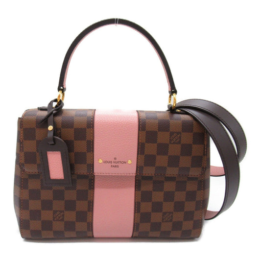 Louis Vuitton Brown Magnolia Coated Canvas Shoulder Bag ()