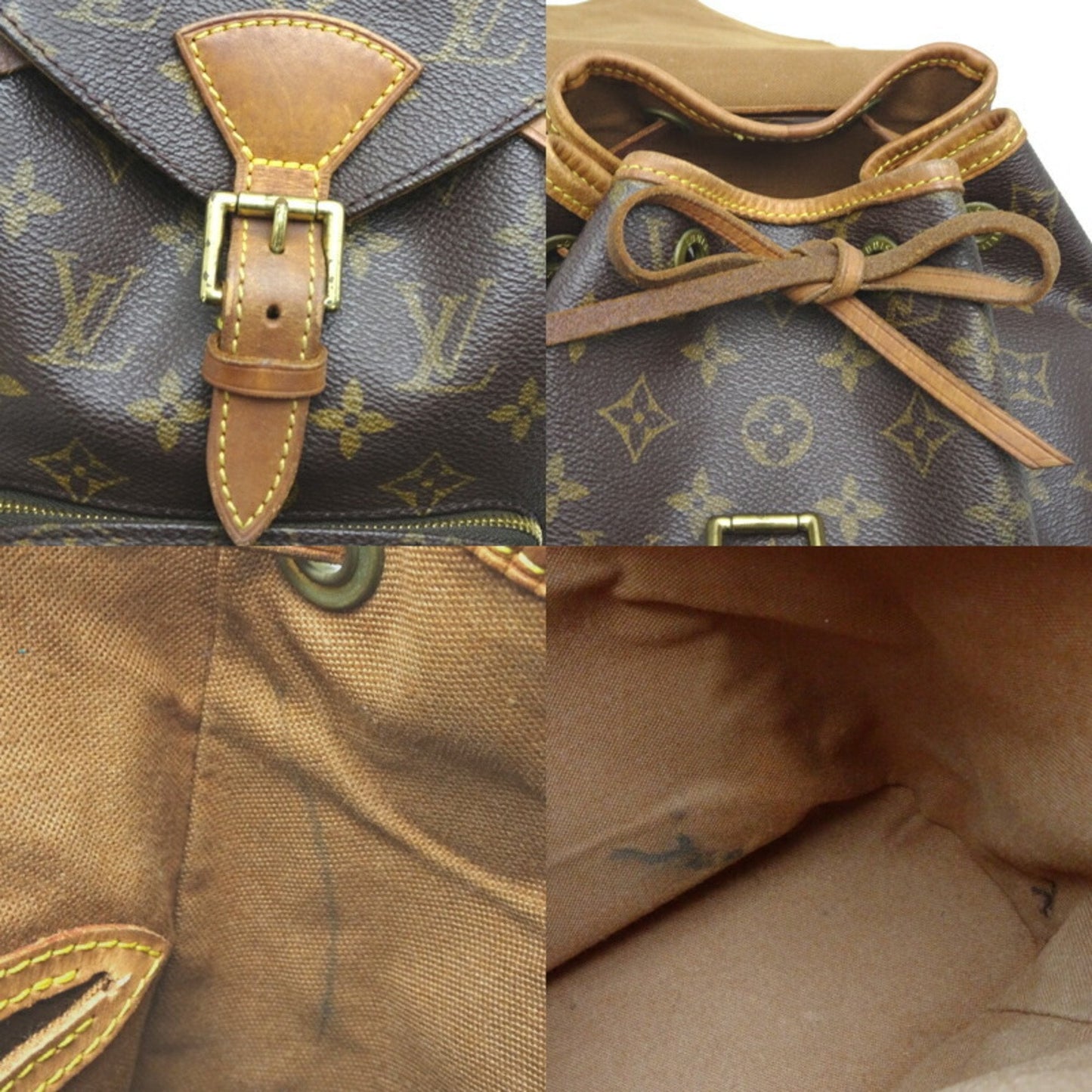 Louis Vuitton Brown Monogram Backpack