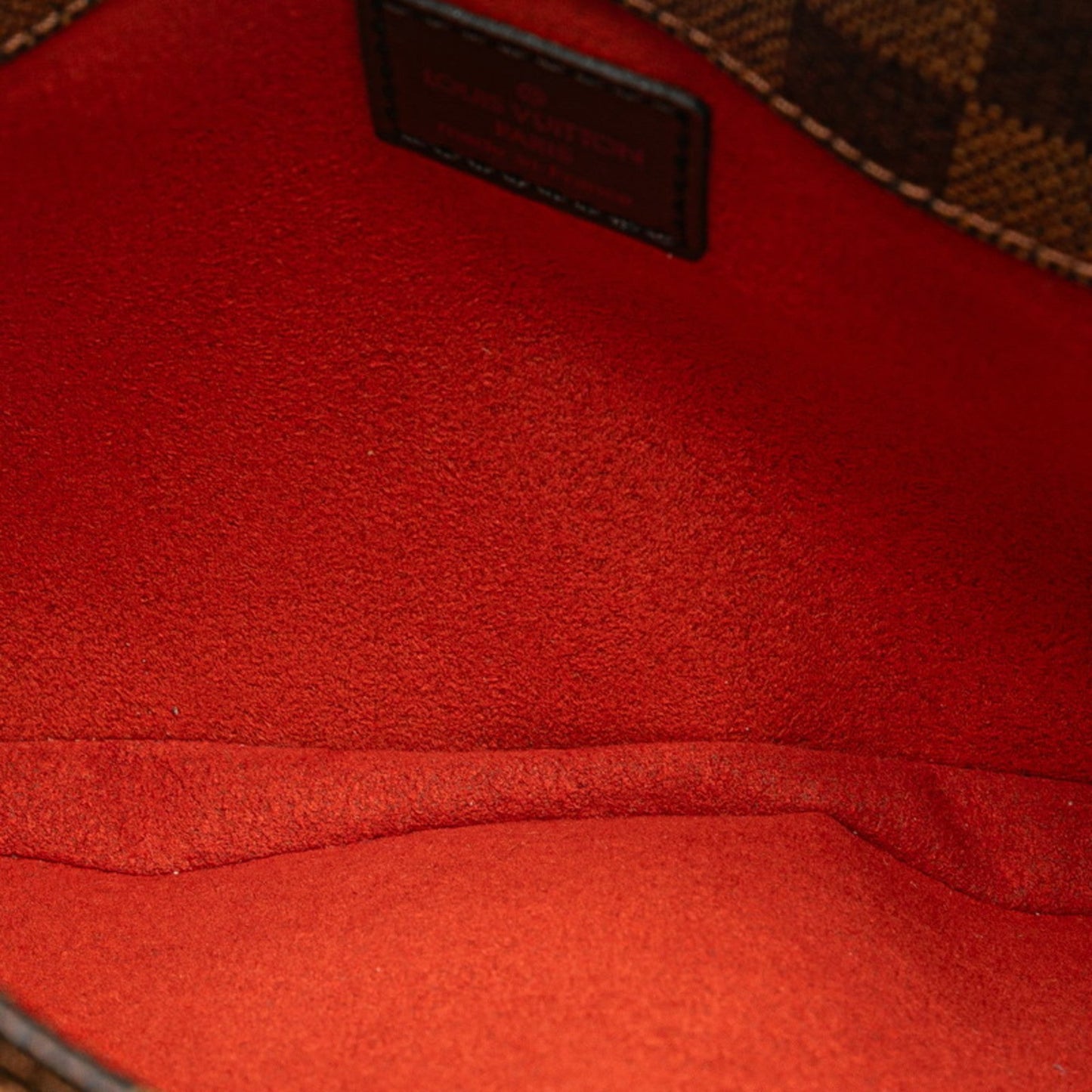 Louis Vuitton Brown Damier Canvas Pvc Leather Shoulder Bag