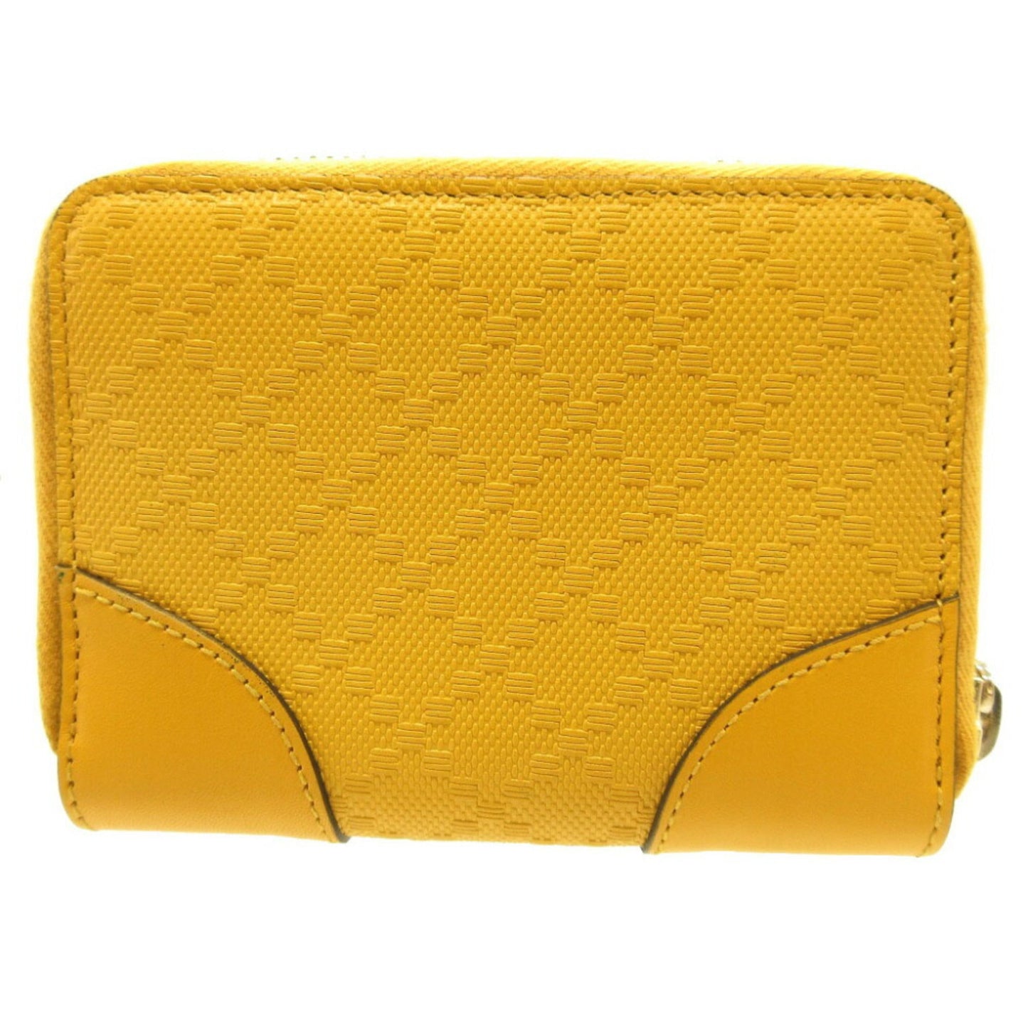 Gucci Yellow Leather Coin Purse/Coin Case
