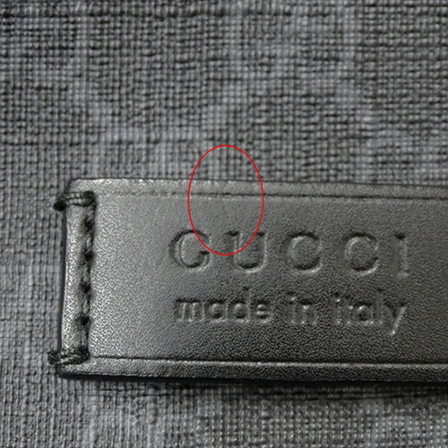 Gucci Black Gg Supreme Sling Bag