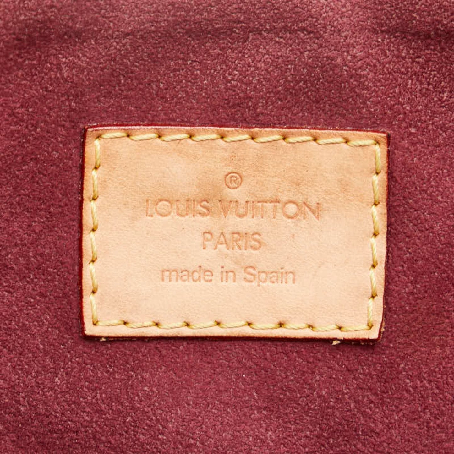 Louis Vuitton Monogram Aurore Brown Monogram Purple Monogram Leather Handbag Shoulder Bag