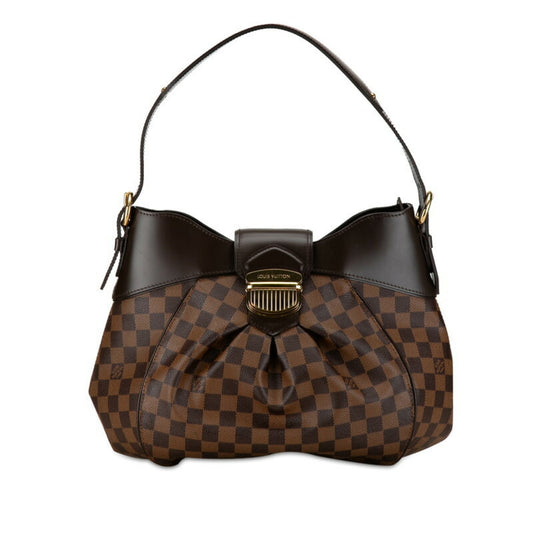 Louis Vuitton Brown Pvc Leather Pochette Pouch Shoulder Bag ()