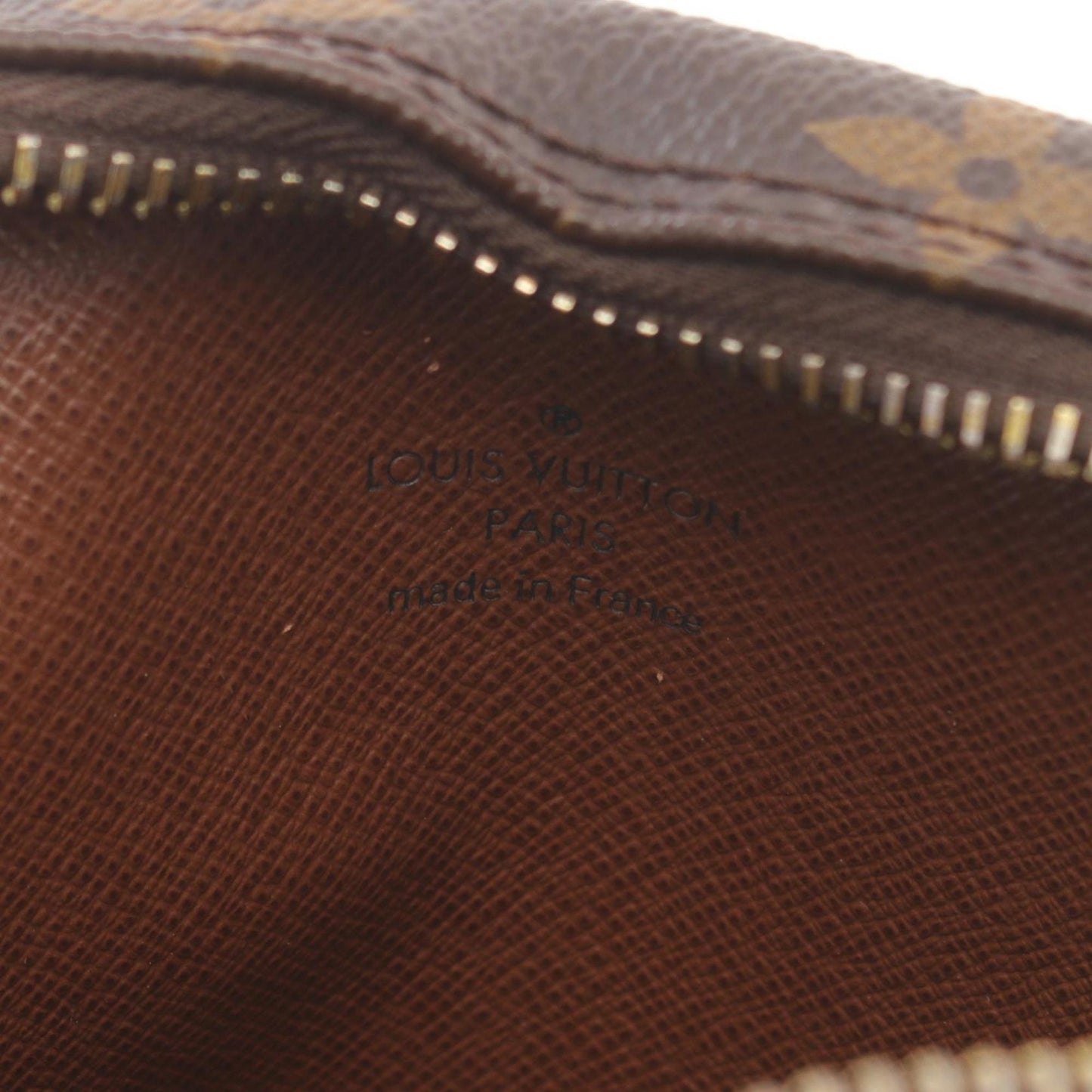 Louis Vuitton Brown Pvc Leather Shoulder Bag