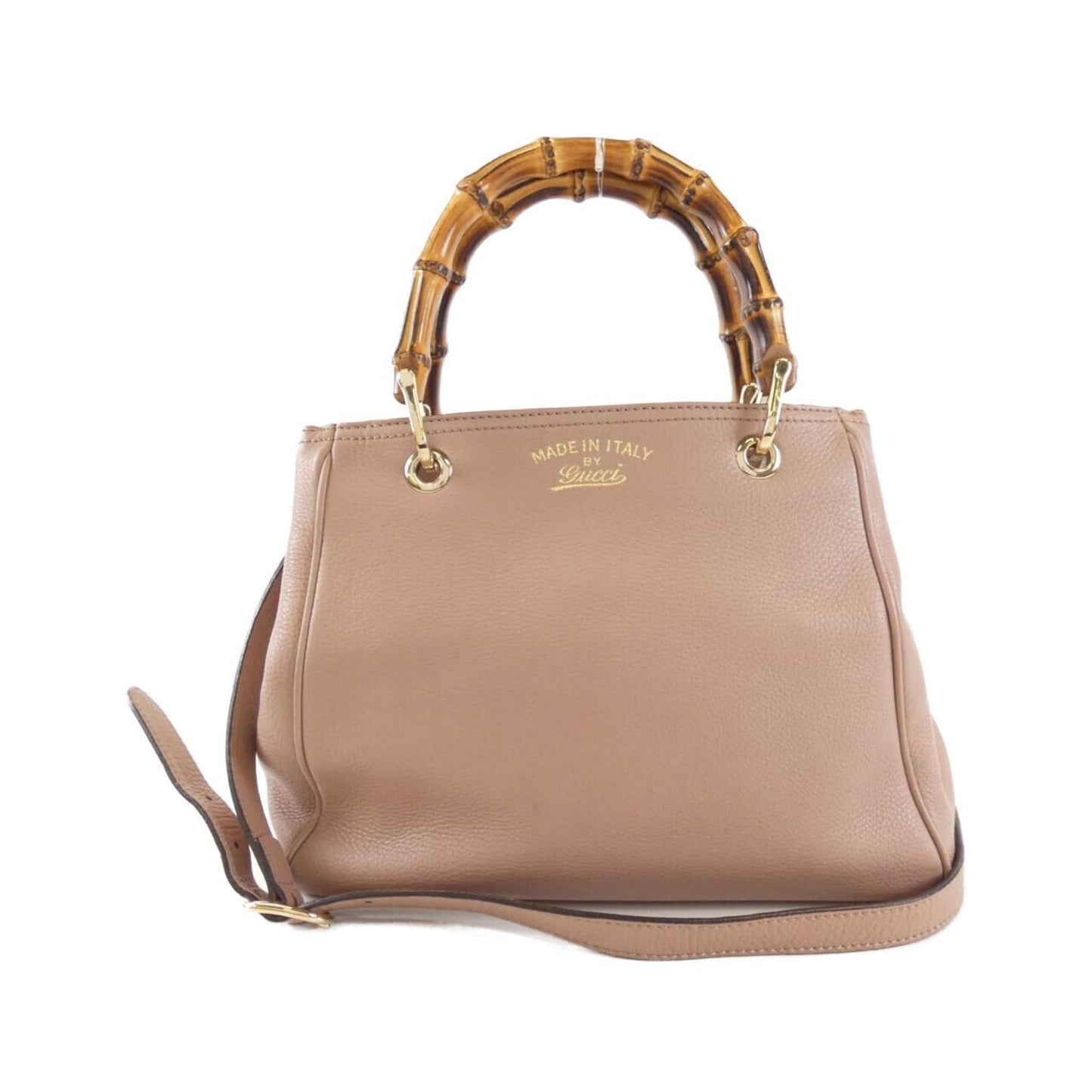 Gucci Light Pink Leather Handbag ()
