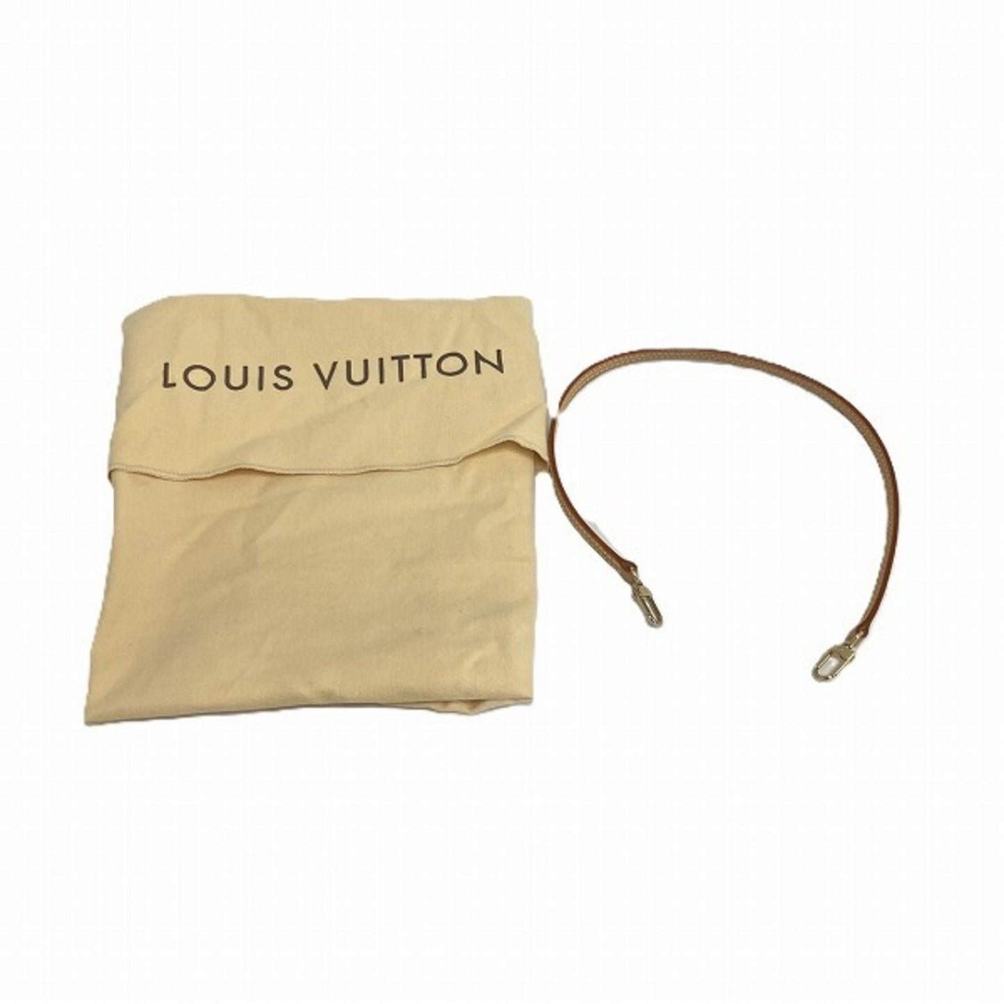 Louis Vuitton Beige Noisette Leather Handbag Shoulder Bag